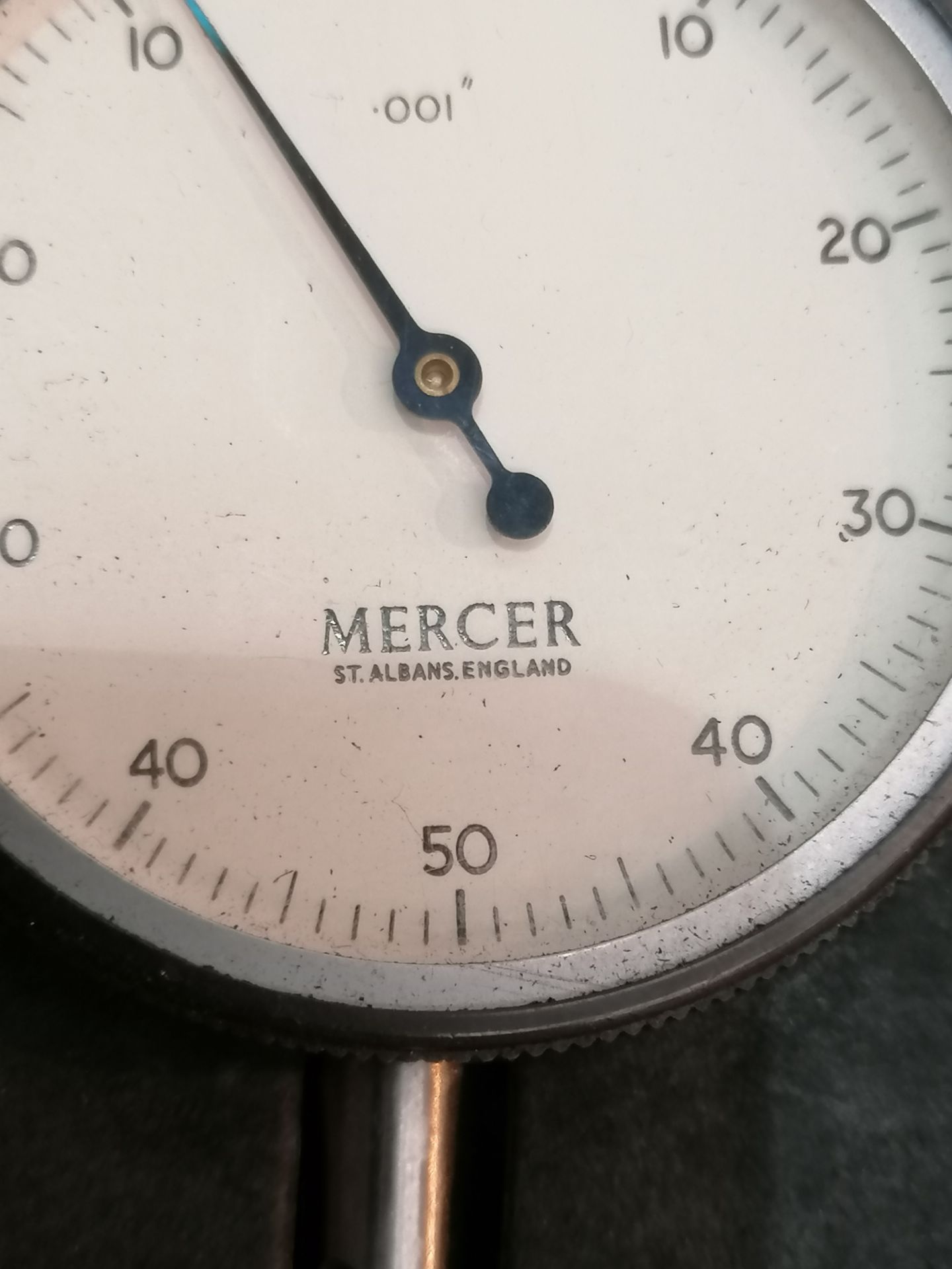 Mercer dial gauge with draper magnetic stand - Image 4 of 4