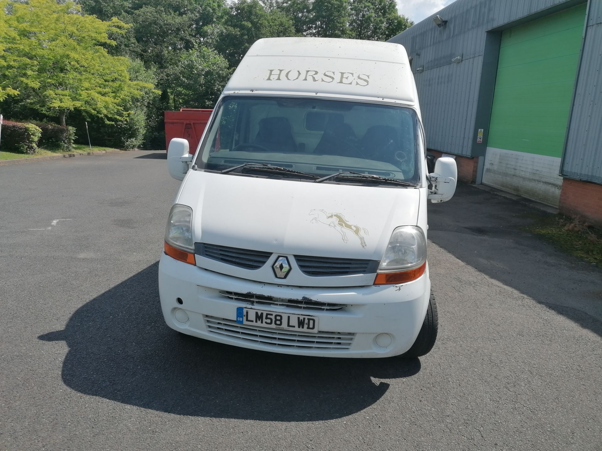 Renault Master LH35 DCI 120, 2,464cc Diesel Two Stall Horse Box with Side loading ramp,