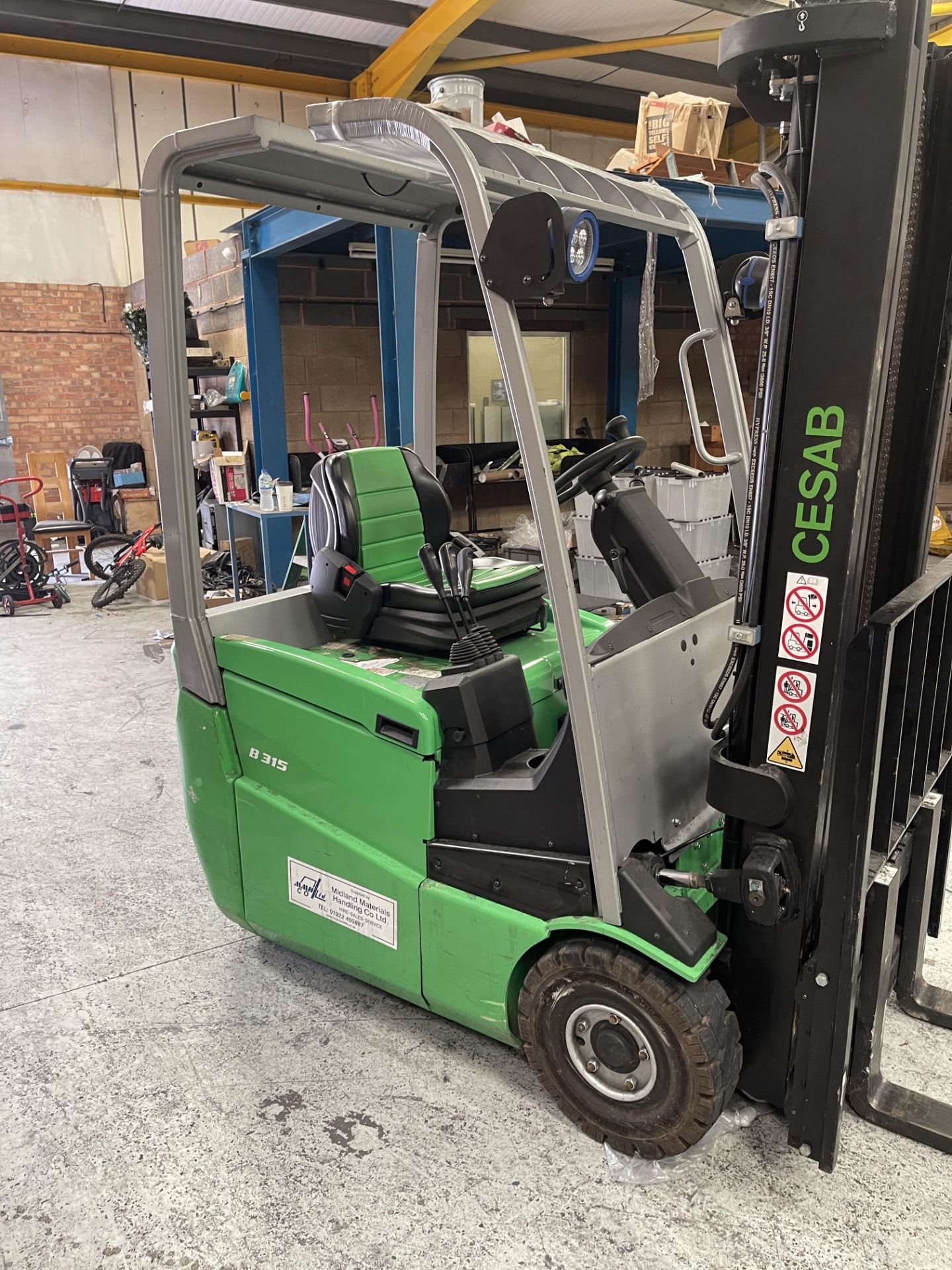 Cesab B315 Electric Fork Truck - Image 5 of 22