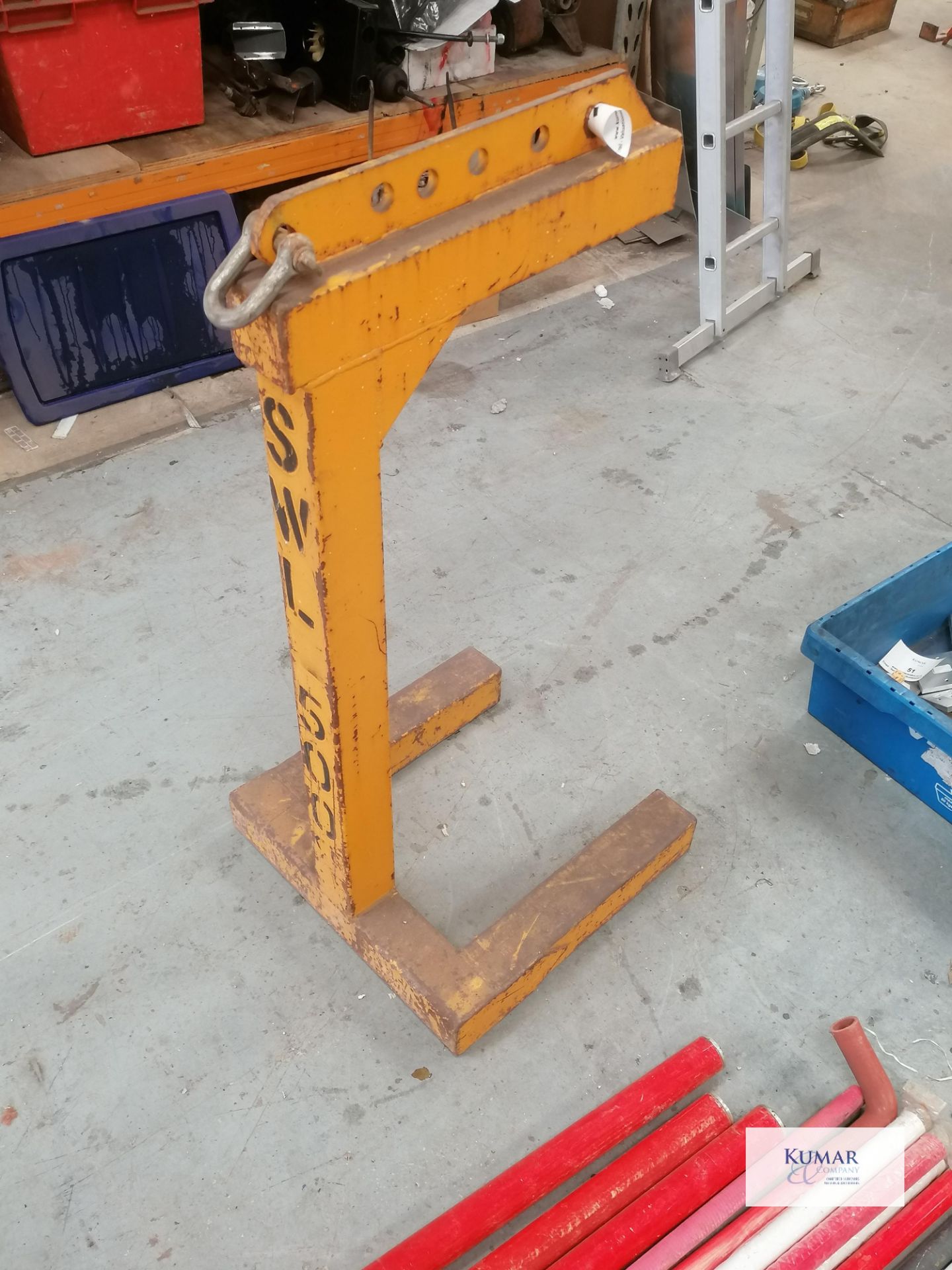 1 X Mild steel Fork Lift frame/stand