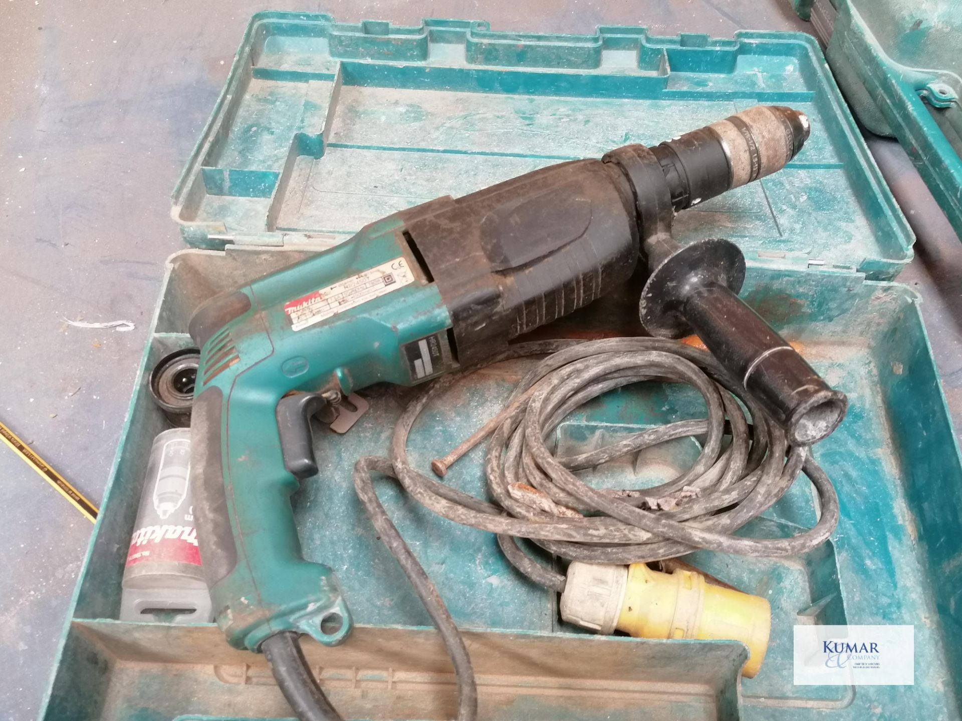 Makita HR2450 110 volt Rotary hammer drill Serial No 850820AO - Image 3 of 4