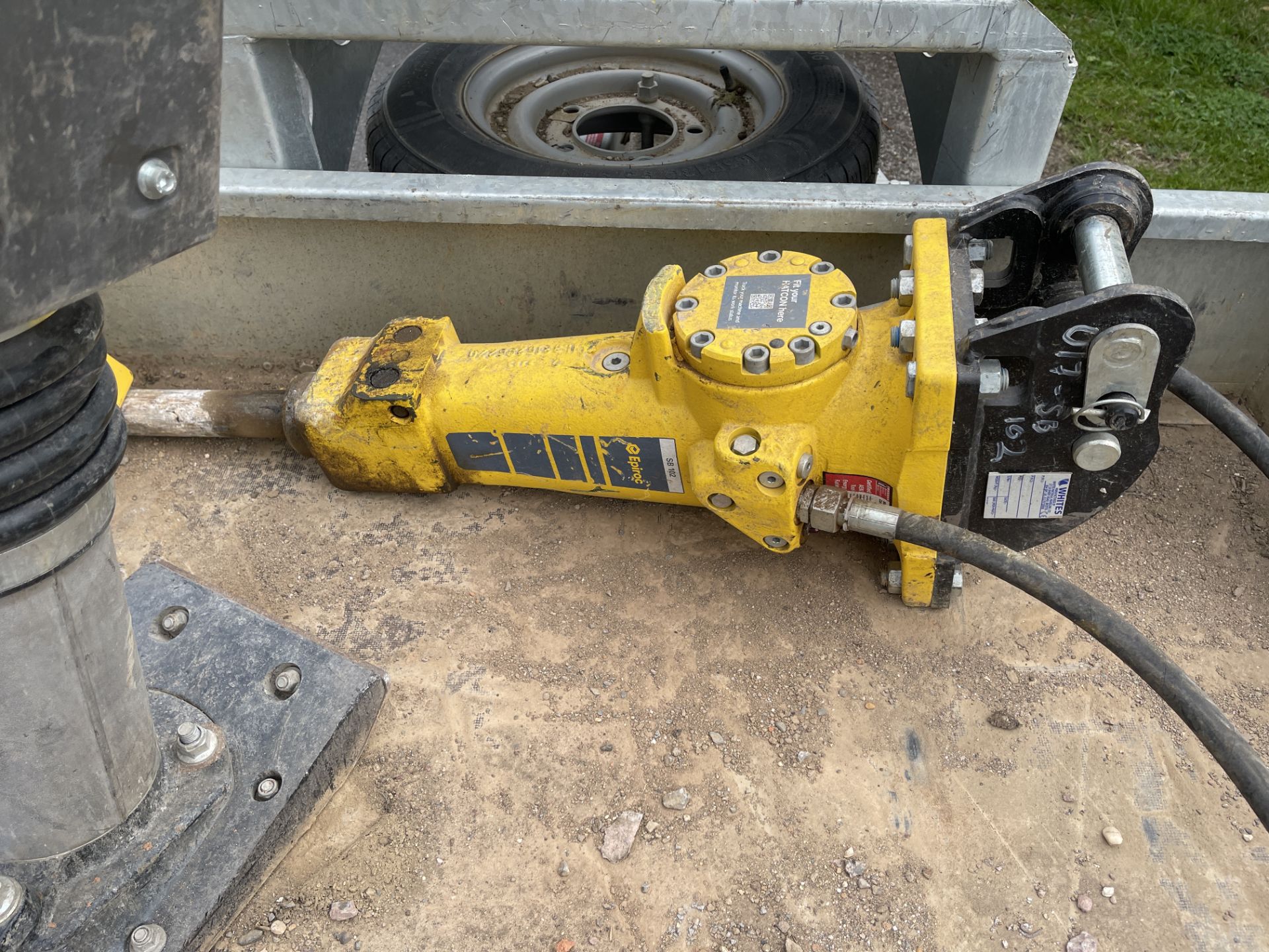 Epiroc SB 102 Hydraulic Breaker with Whites KX41-3 Attachment (2020)