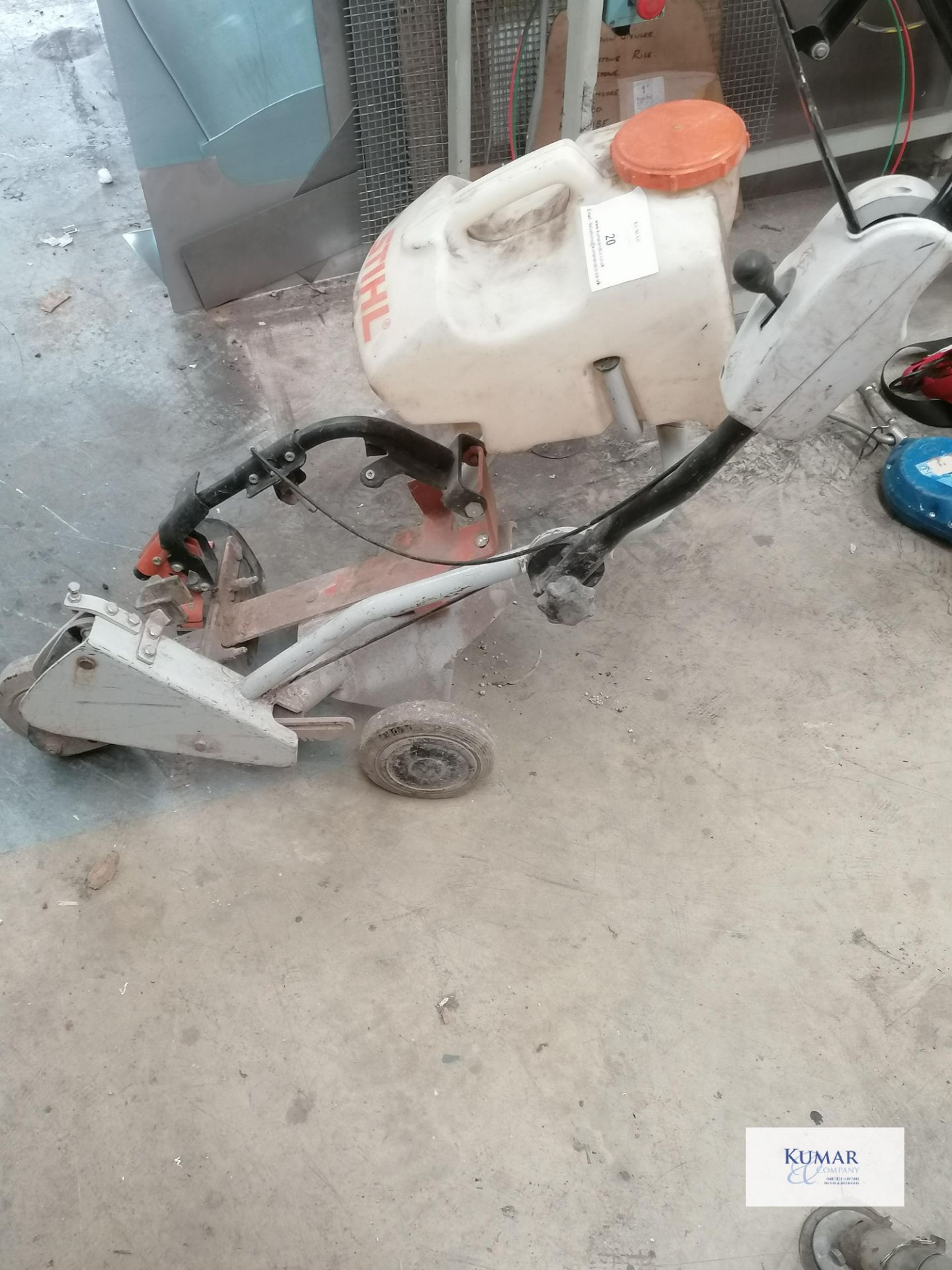 Stihl saw trolley FW20 , Suitable for all TS model cut off machines