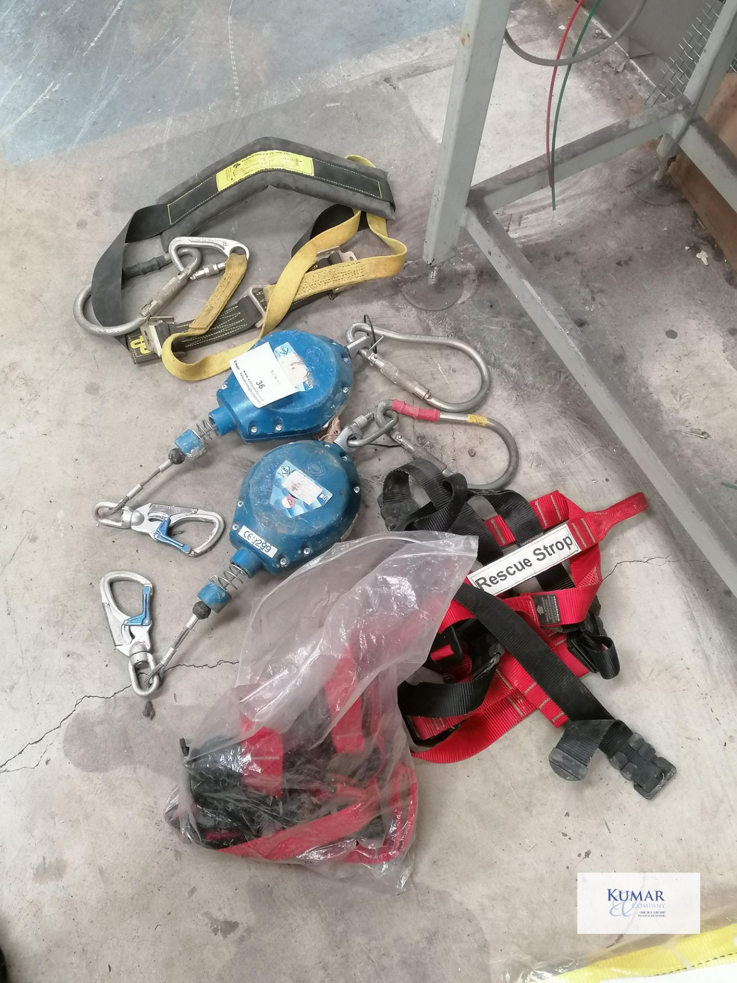 2 x Fall arresters and harnesses - Image 2 of 3