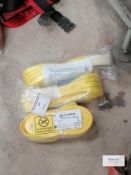 3 x Eurosling Duplex webbing slings /straps