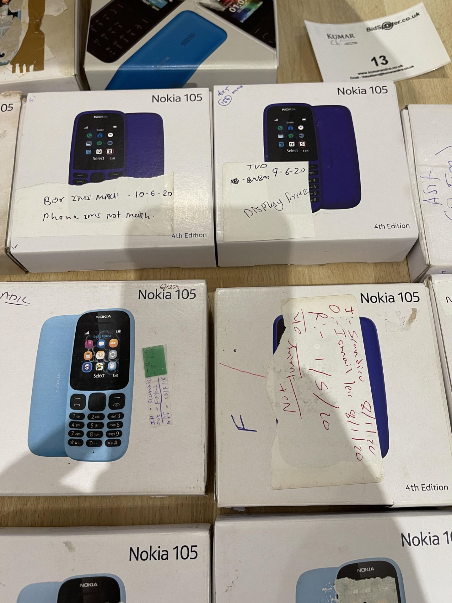 18: Various Nokia Phones, Sold As Spares or Repair - Image 7 of 13