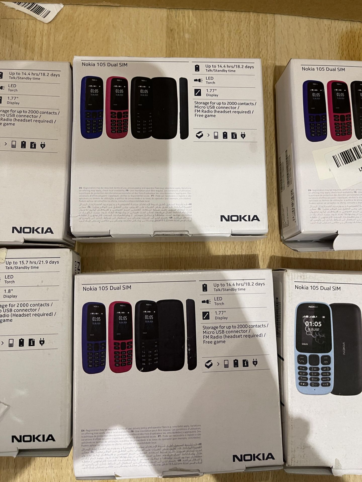 6: Nokia 105 Dual Sim Mobile Phones, Boxes Have Been Opened, Phone, Battery & Charger All Present - - Image 10 of 15