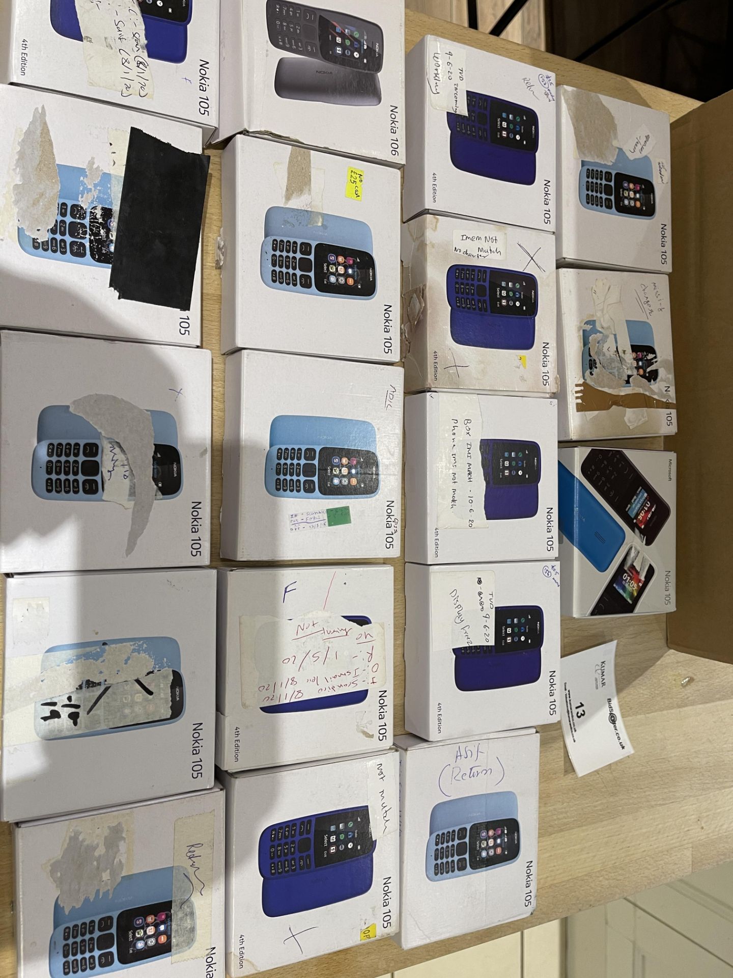 18: Various Nokia Phones, Sold As Spares or Repair - Image 3 of 13