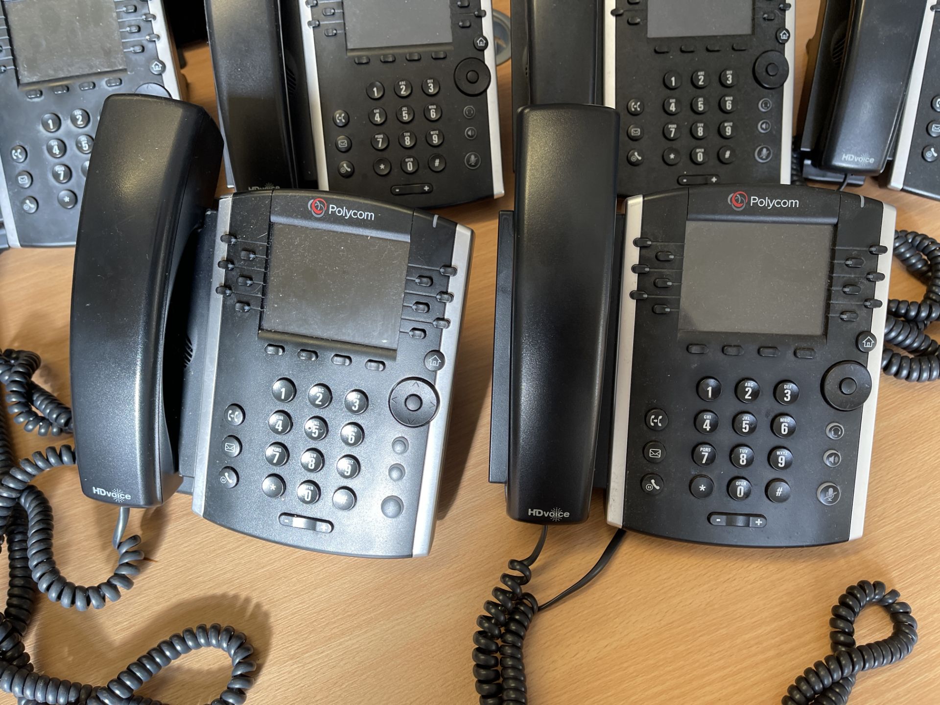 7: Polycom VVX 411 Voip Handsets - Image 4 of 6