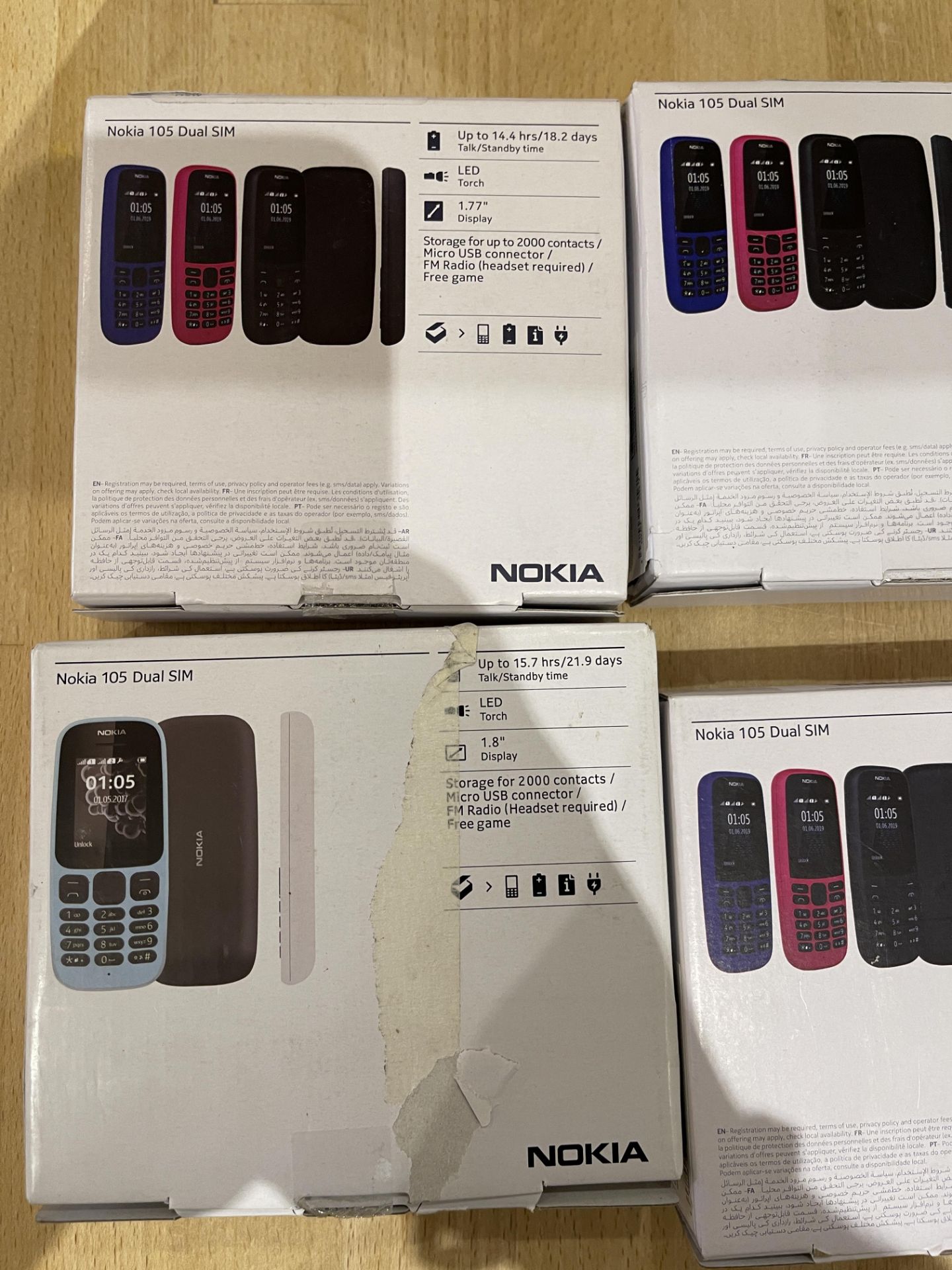 6: Nokia 105 Dual Sim Mobile Phones, Boxes Have Been Opened, Phone, Battery & Charger All Present - - Image 9 of 15