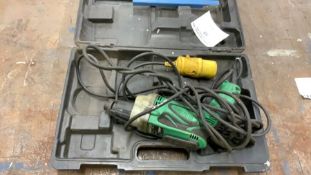 Hitachi W6VB3 110V Drill with carry case