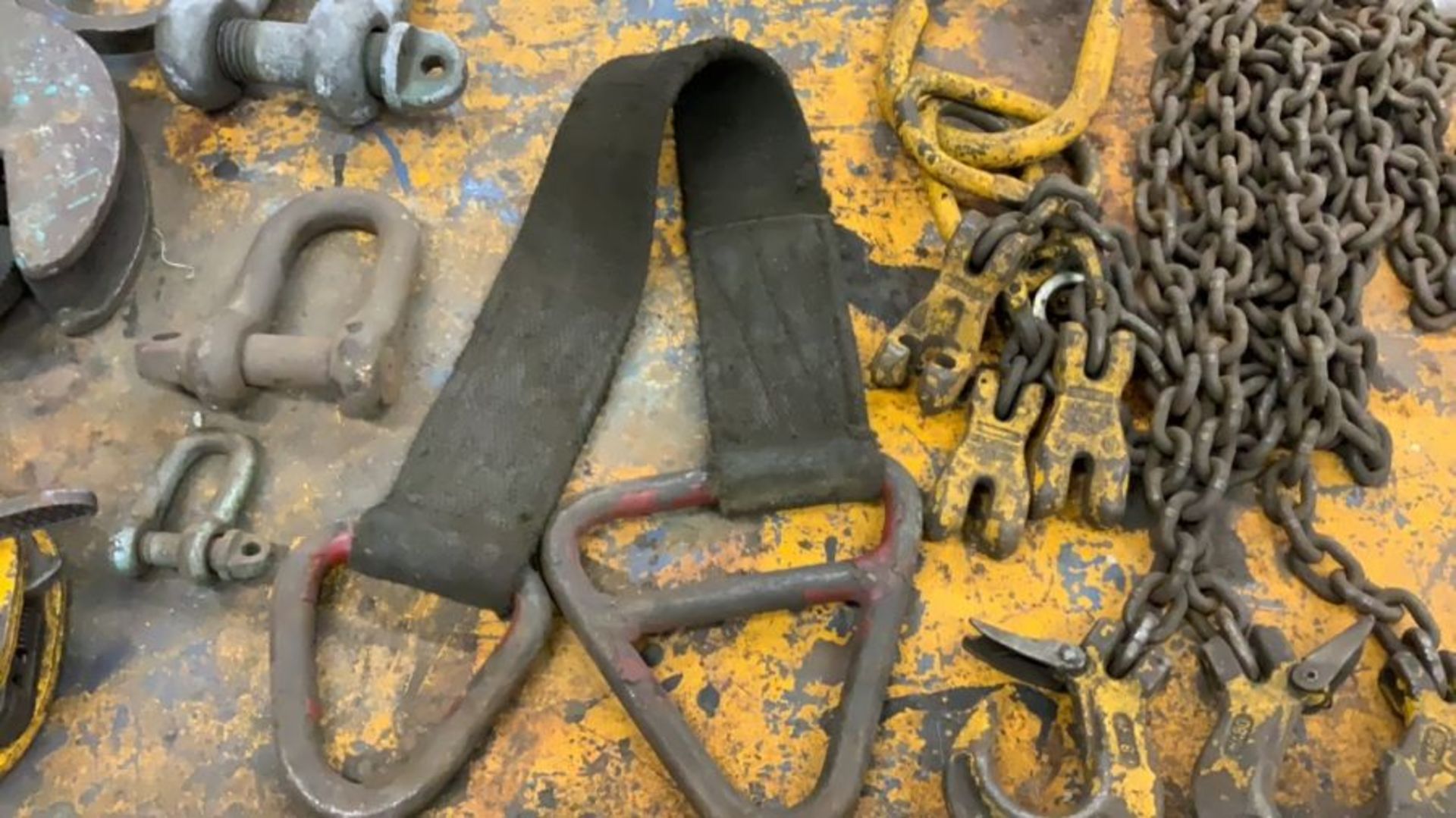 Quantity of LIfting Shackles, Pins, Clamps and Chains and Straps - Image 4 of 16