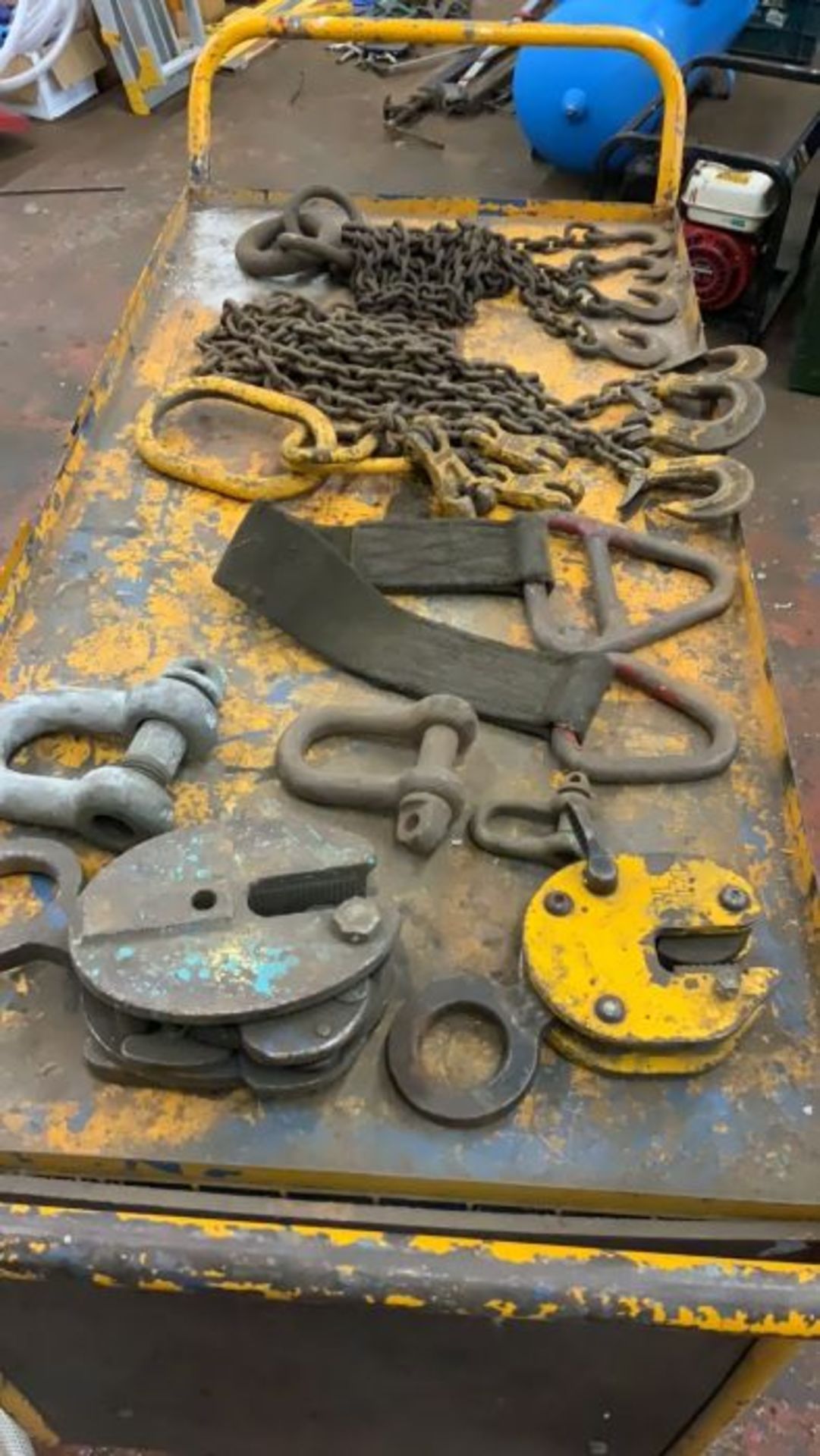 Quantity of LIfting Shackles, Pins, Clamps and Chains and Straps - Image 8 of 16