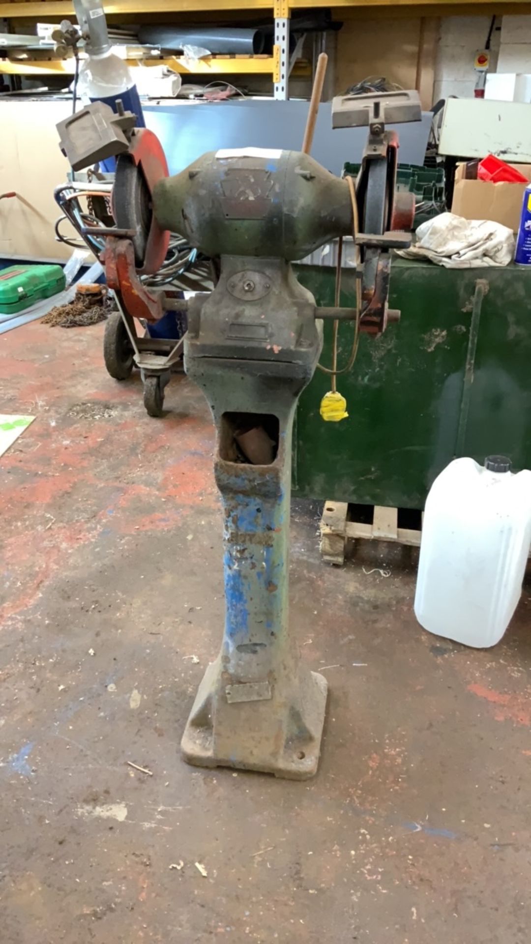 Wolf Double Ended Pedestal Grinder - Image 8 of 12