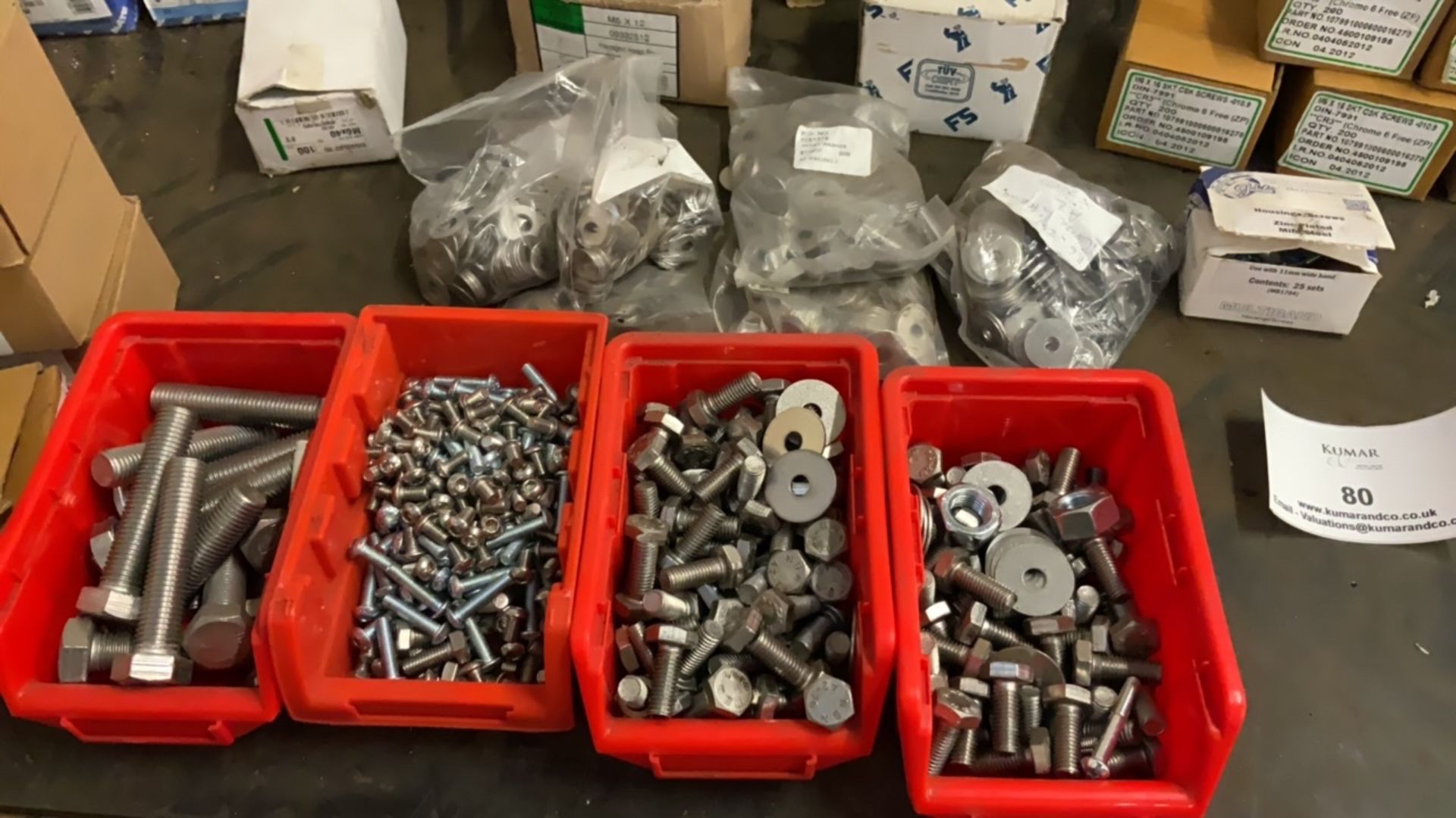 Large Quantity of Fastners, nuts, bolts, washers, please view pictures for details - Image 39 of 48