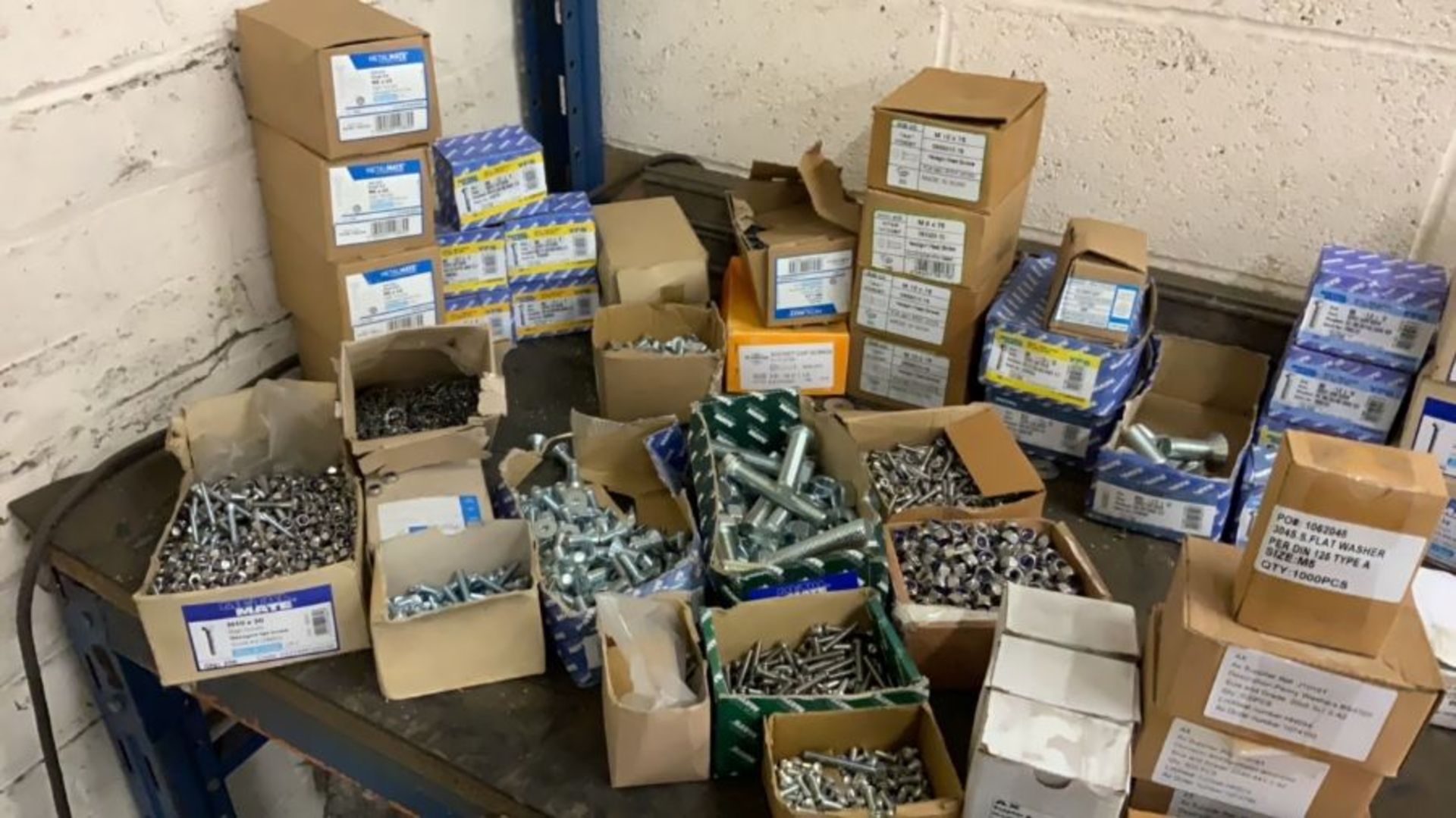 Large Quantity of Fastners, nuts, bolts, washers, please view pictures for details - Image 2 of 48