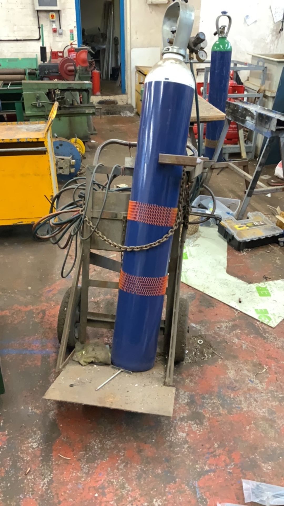 Oxyacetylene Cutting Torch, Gauges and Trolley - does not include gas bottle - Image 14 of 14