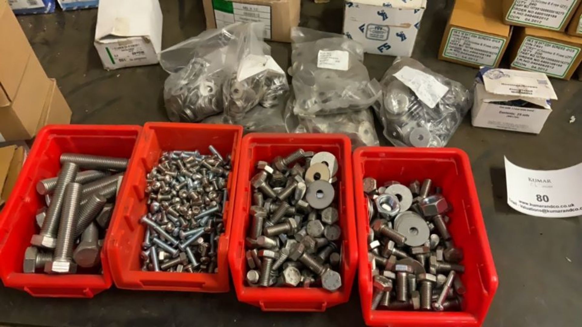 Large Quantity of Fastners, nuts, bolts, washers, please view pictures for details - Image 15 of 48