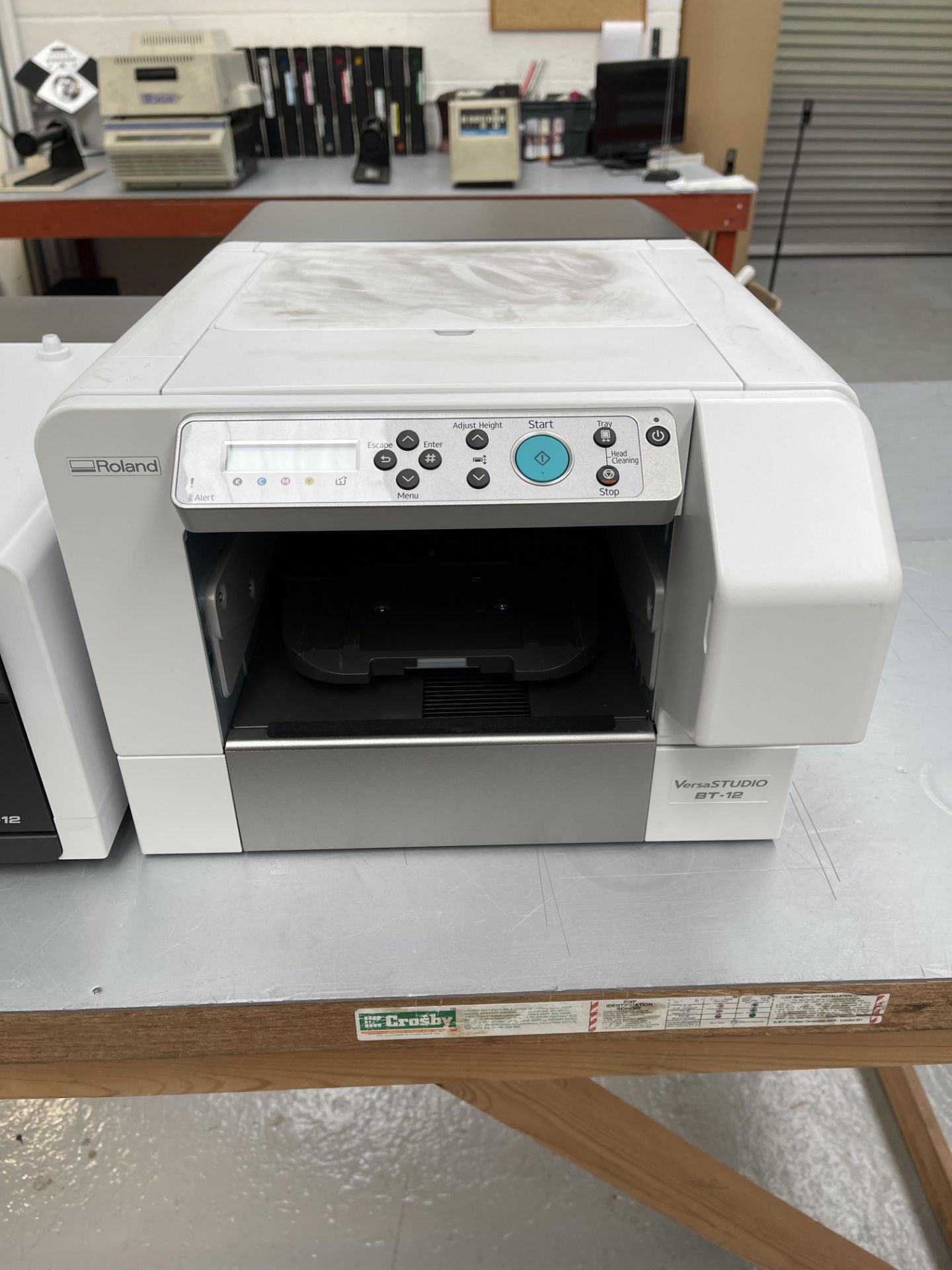 Roland Versa Studio BT-12 Direct to Garment Printer with BT-12 Heater/Finisher & Cartridge - Image 2 of 11