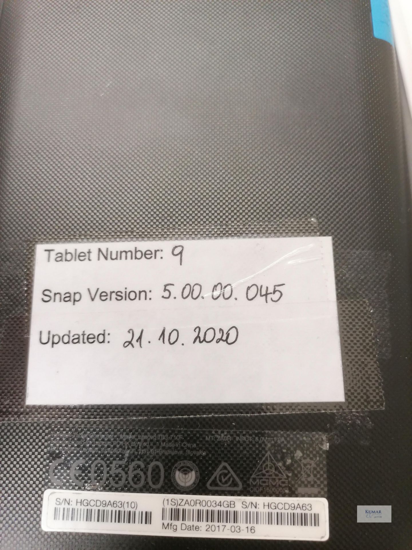 Lenovo TB3-710F 7" 16GB Table Man 16 03 2107 Updated 21 10 2020 In box,cable and charger - Image 4 of 5