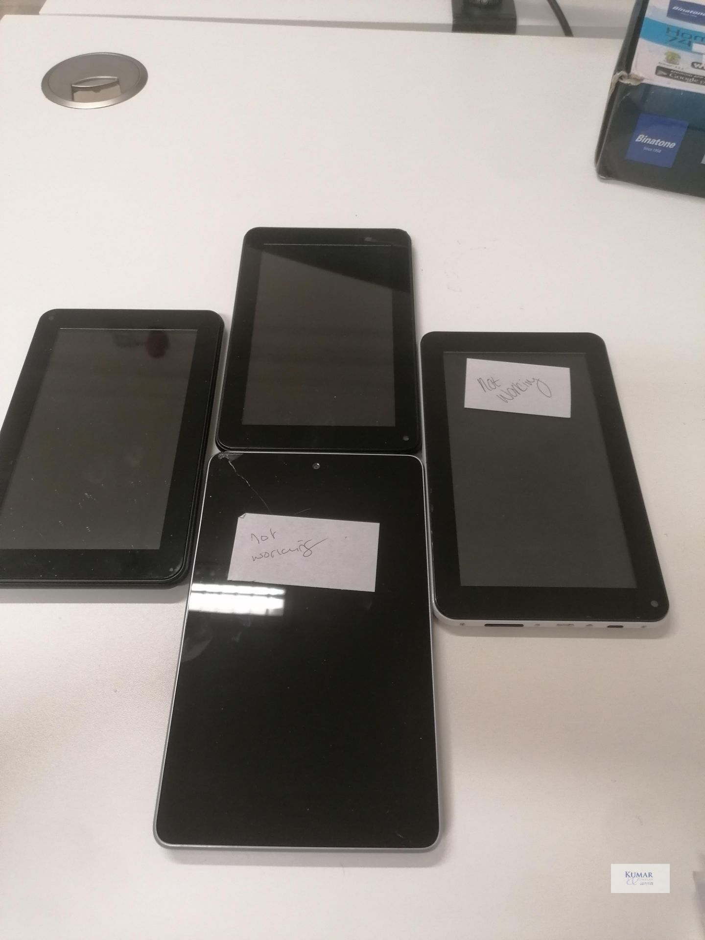 4 x Tablets Untested , Sold as spares or repairs