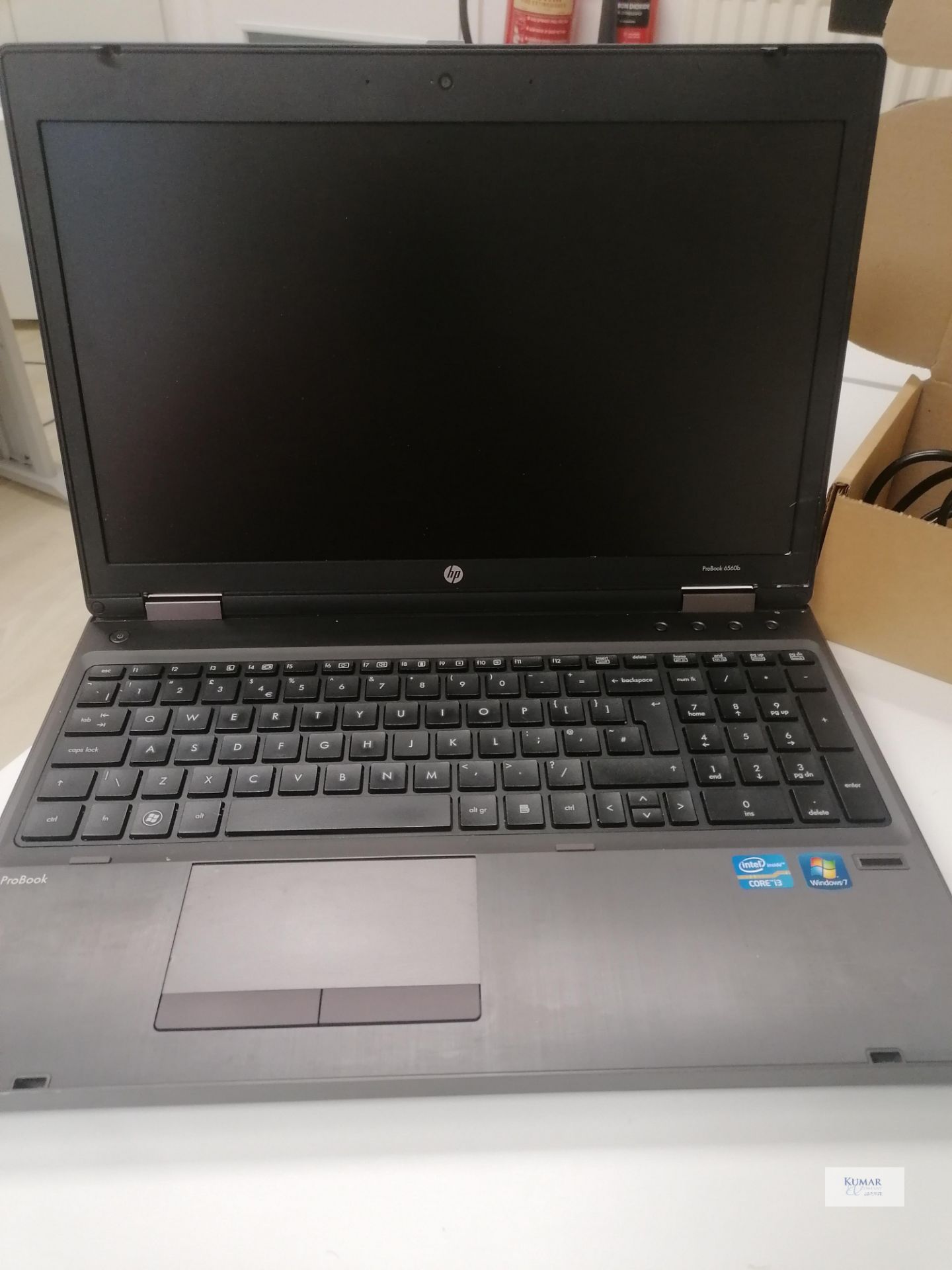 HP Probook 6560b Core I3 Windows 7 With charger