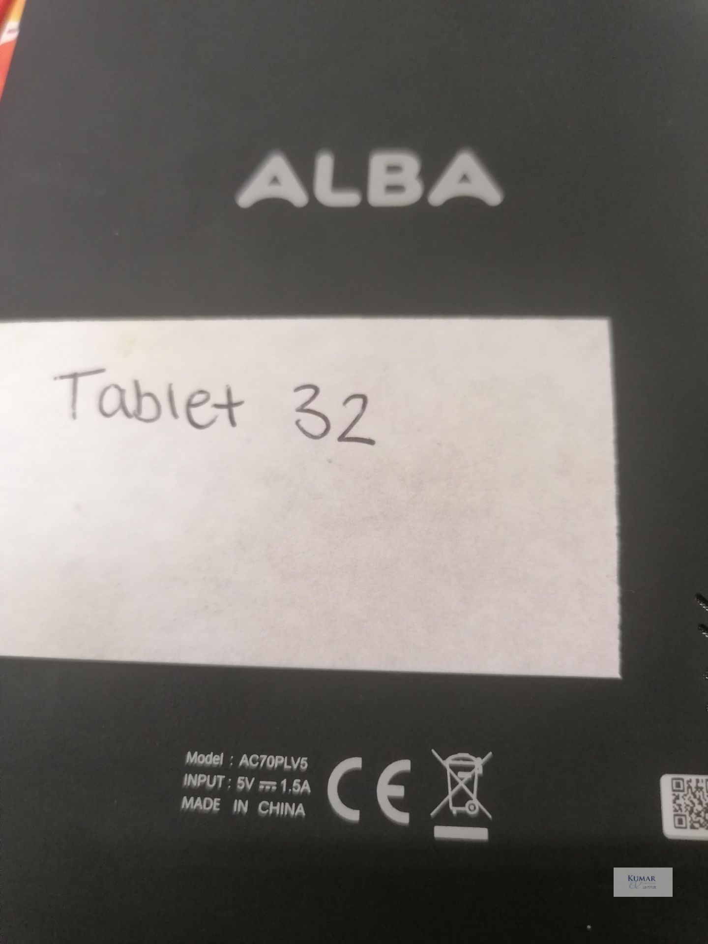 Alba Model AC07PLVS 7" Tablet with protective case,cable and charger Boxed - Image 5 of 6