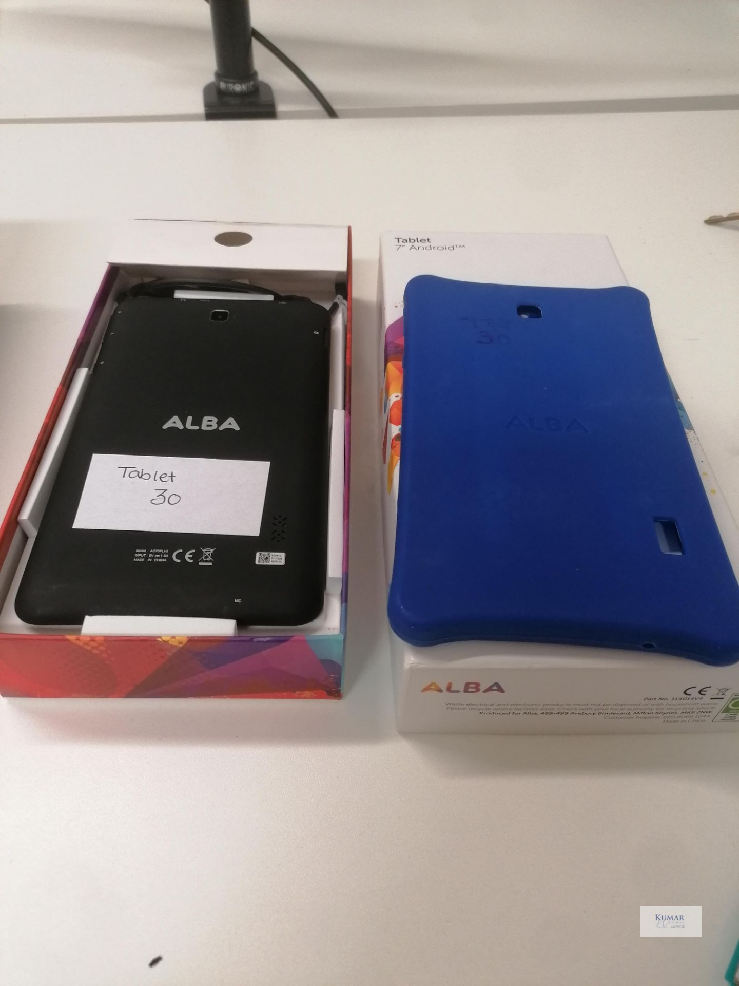 Alba Model AC07PLVS 7" Tablet with protective case,cable and charger Boxed - Image 5 of 6