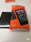 Amazon Fire7 with Alexa Updated 06 02 2019 Boxed cable and charger
