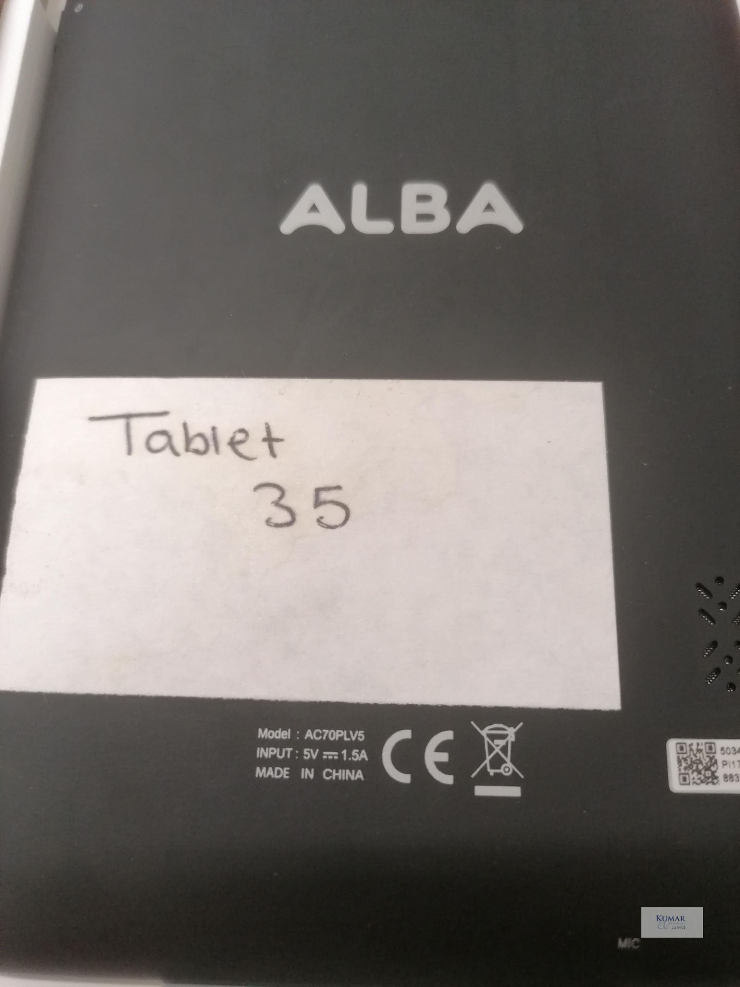 Alba Model AC07PLVS 7" Tablet with protective case,cable and charger Boxed - Image 6 of 6