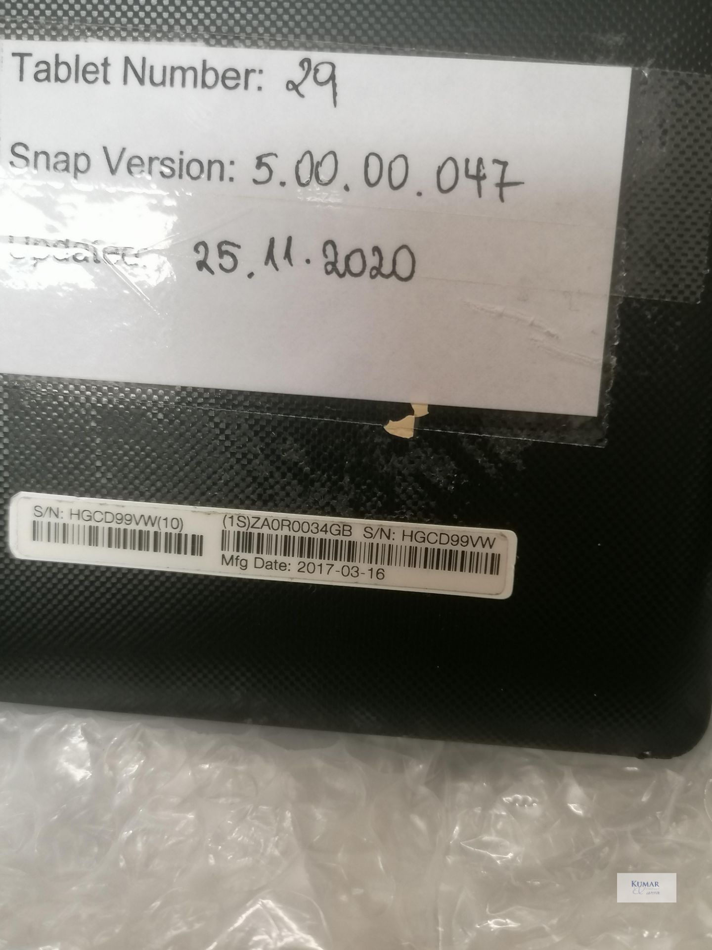 Lenovo 7" Touch screen tablet 16 03 2017 Updated 25 11 2020 Cable and charger - Image 3 of 5