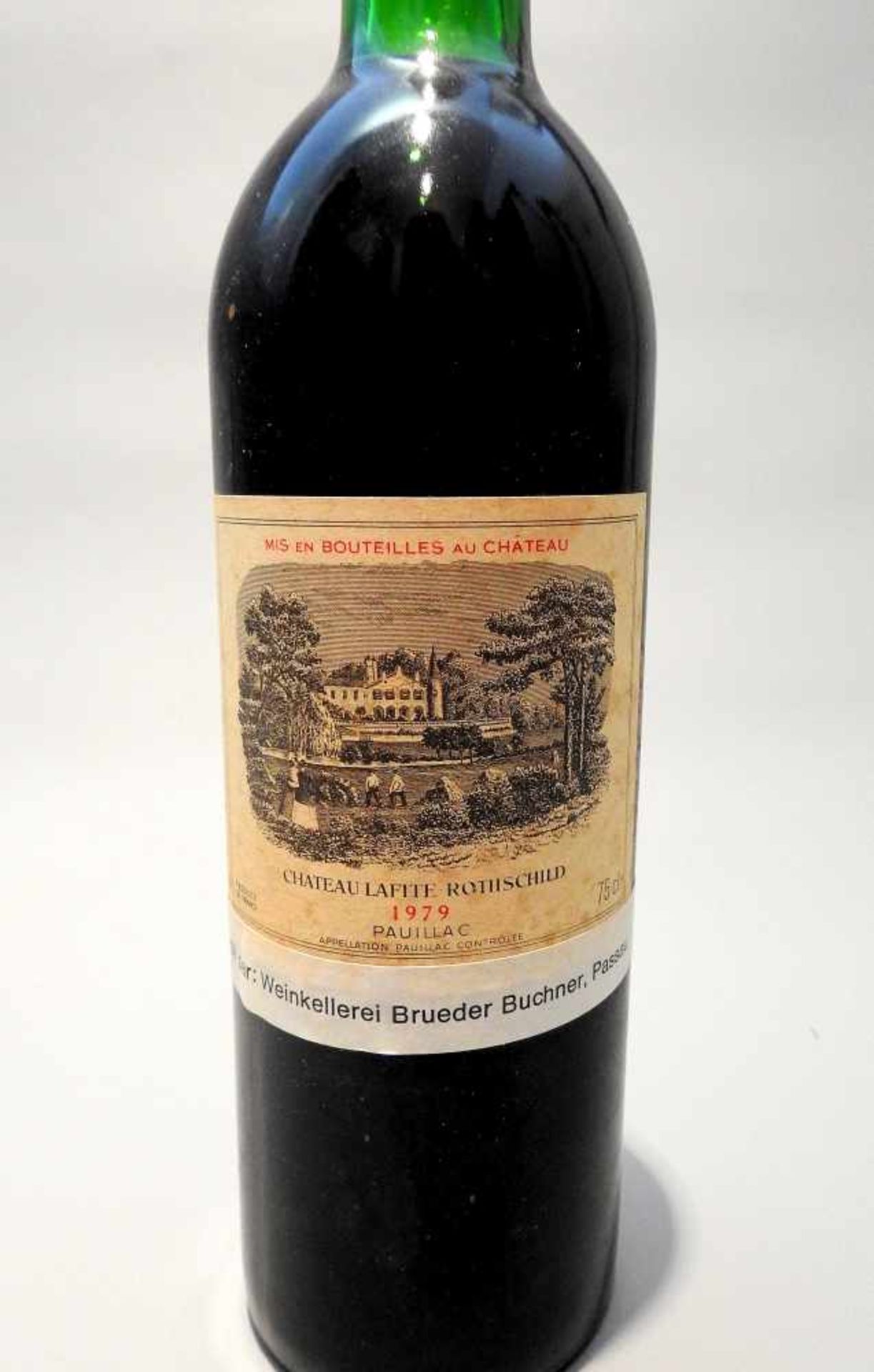 Bordeaux Grand Cru ClasséChâteau Lafite Rothschild, Jahrgang 1979, Inhalt 750 ml. Pa - Bild 2 aus 2