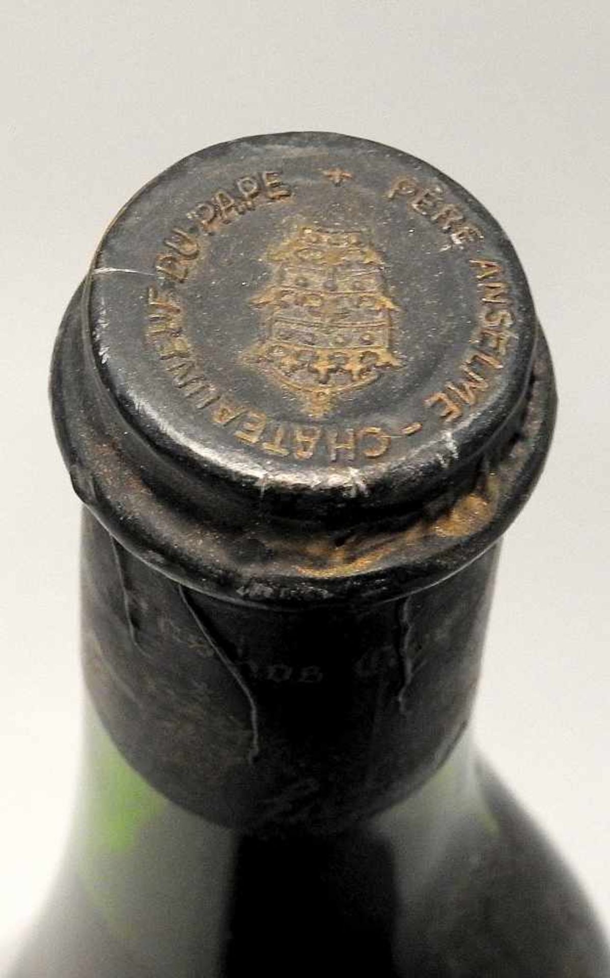 Châteauneuf-du-PapePère Anselme, Brotte La Fiole, Inhalt 750 ml. Etikett teils besch - Image 5 of 6