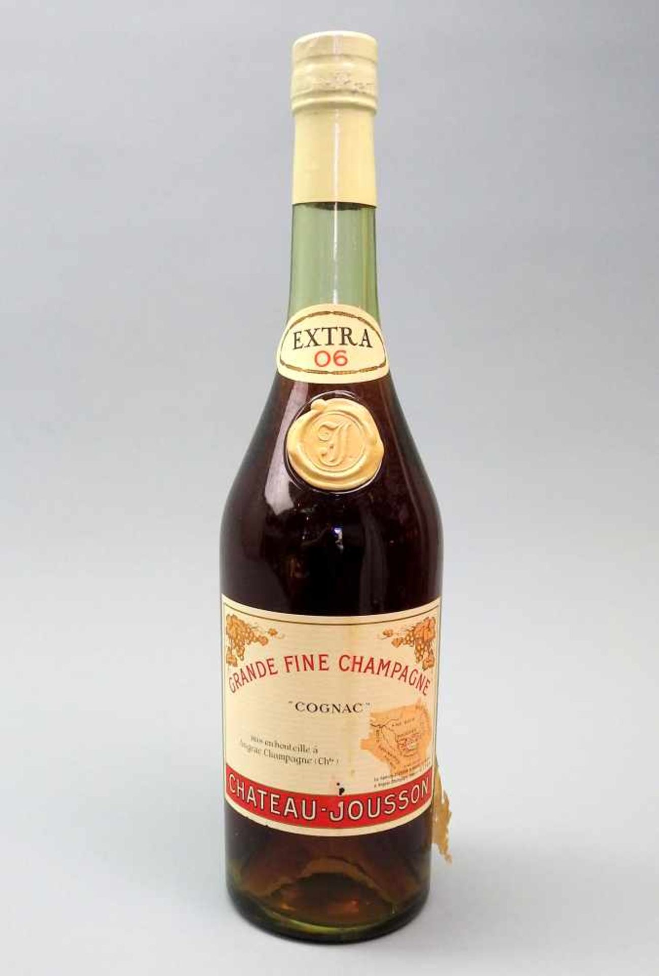 Cognac Fine ChampagneChâteau Jousson, Réserve, Extra 1906. Angeac-Champagne, Westfra