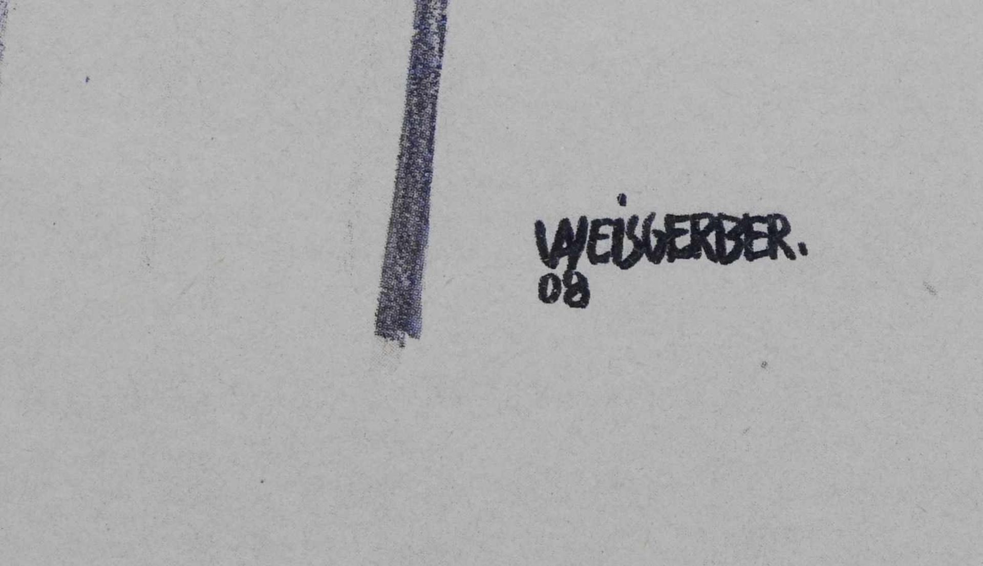 Albert Weisgerber, 1878 St. Ingbert - 1915 FromellesOffsetfarbdruck. Ungleiches Paar b - Image 3 of 4