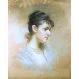 Frieda Menshausen-Labriola, 1861 Stendal – 1939 AssisiZeichnung, Pastell und Aquarel