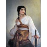 Judith, die Bezwingerin des HolofernesÖl/Leinwand. Kopie nach August Riedel (1799 Bay