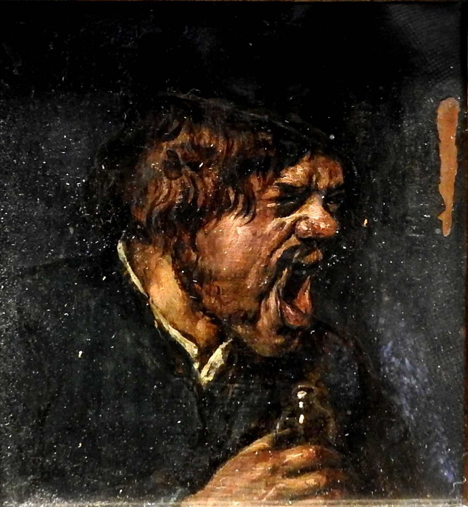 Der bittere TrankÖl/Holz. Kopie nach Adriaen Brouwer „Der bittere Trank“ (1636/38