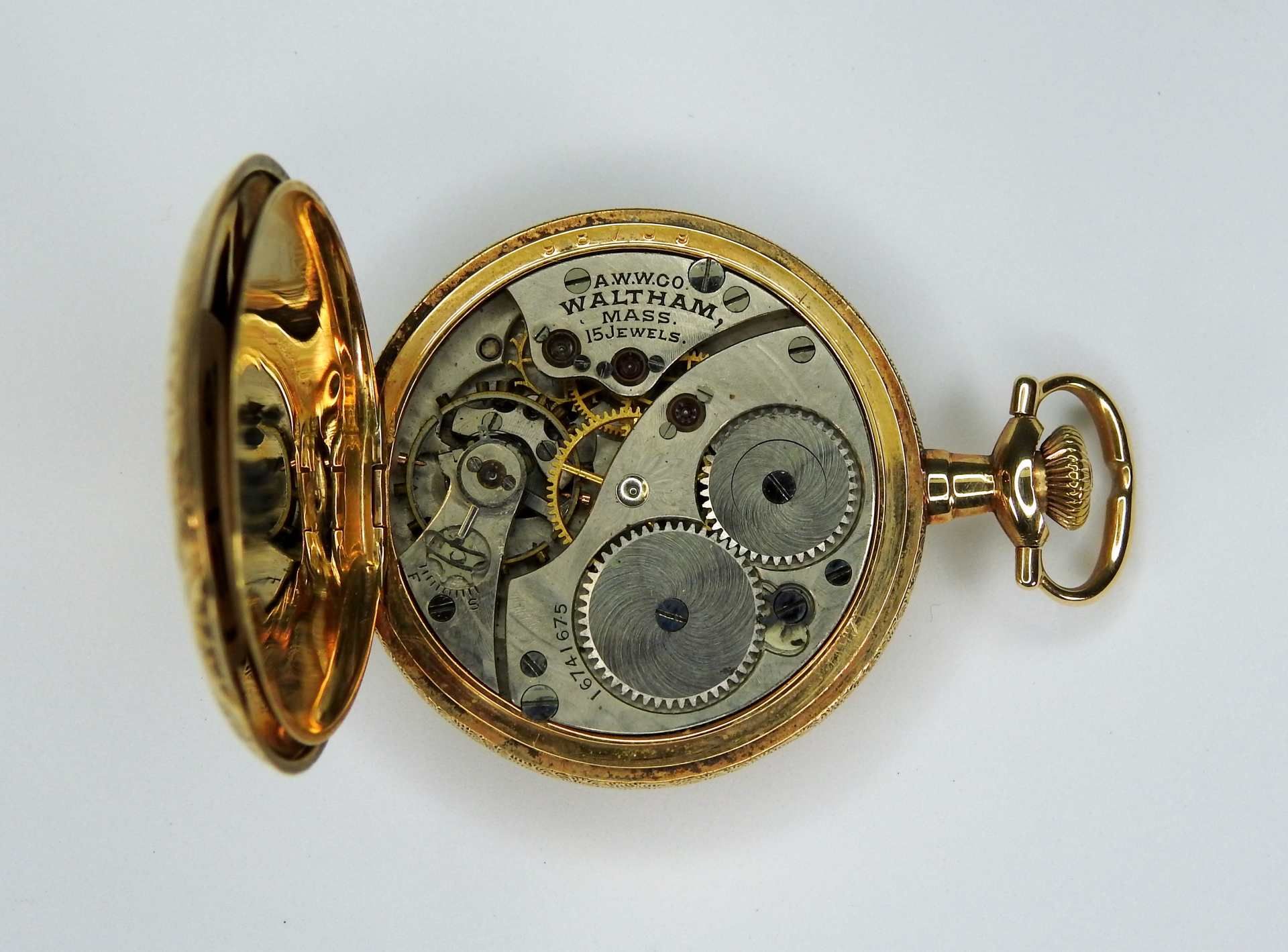 Konvolut von kleinen TaschenuhrenDas Konvolut besteht aus 3 Savonette-Uhren: 1 kleine - Image 6 of 6