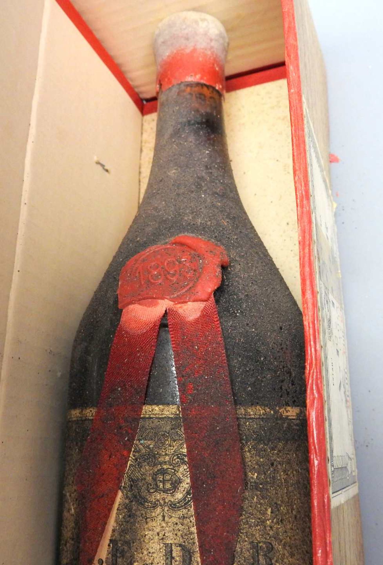 A.E. Dor, CognacVieille Fine Champagne. Inhalt wohl 700 ml, Jahrgang 1893: Destillerie - Image 2 of 5
