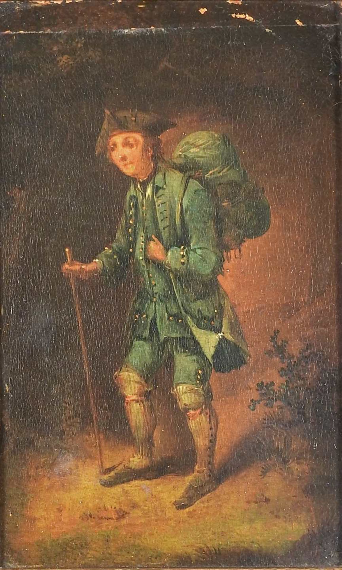 Umkreis von Johann Conrad Seekatz, 1719 Grünstadt – 1768 Darmstadt Öl/Holz. Bildni