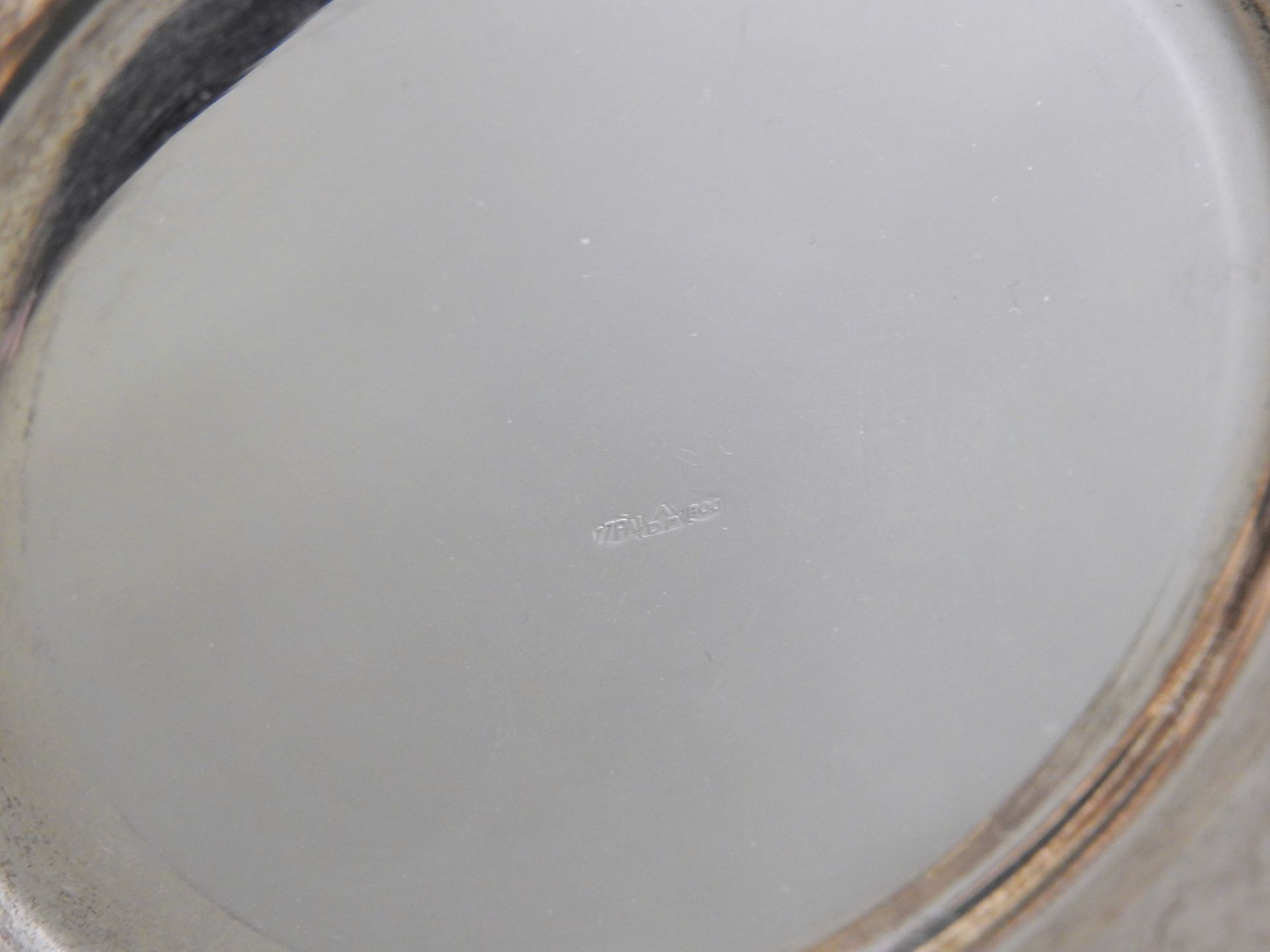 Stilvolle Wasserkanne Silber 800, am Boden mit Feingehaltsstempel, Land- und Herstelle - Image 2 of 6