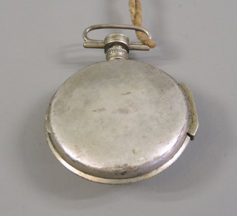 Vaucher, Spindeltaschenuhr Wohl Silber mit Metall- Repousseübergehäuse. Antike Spind - Image 2 of 9