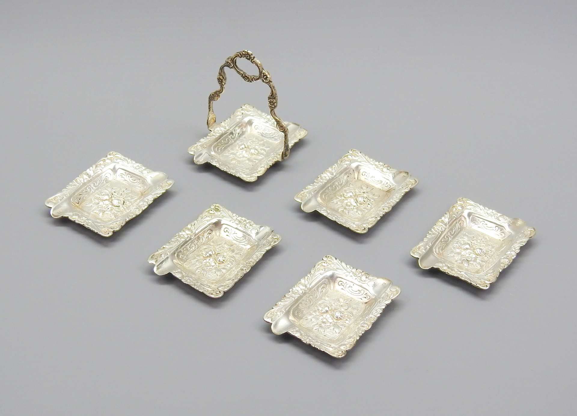 Konvolut von Tischzubehör Silber 800 und 84 zolotniki, einzeln mit Feingehaltsstempel - Image 4 of 11