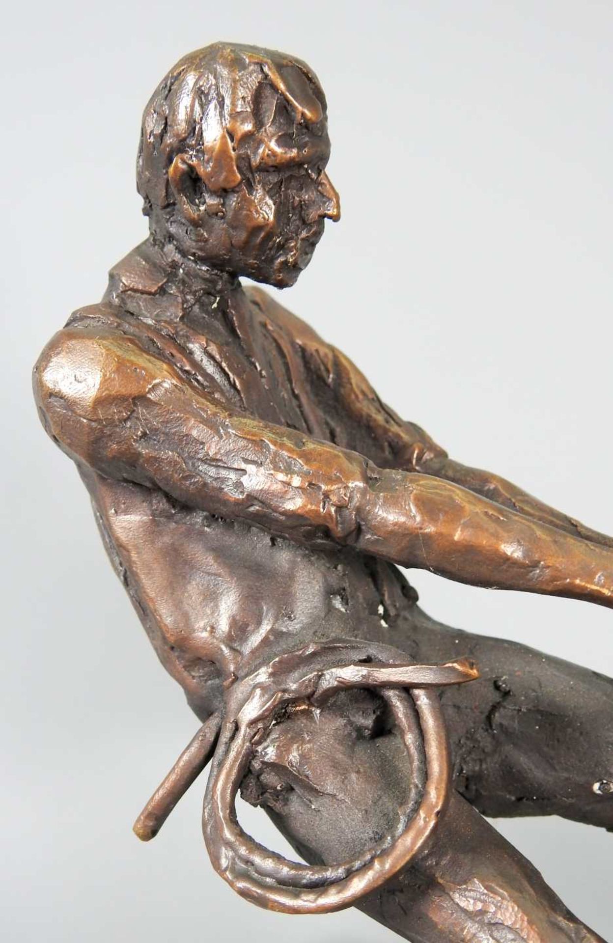 Ingo Koblischek, 1933 Böhmen/Mähren - 2020 Friedrichshafen Bronze, braun patiniert. - Image 10 of 10