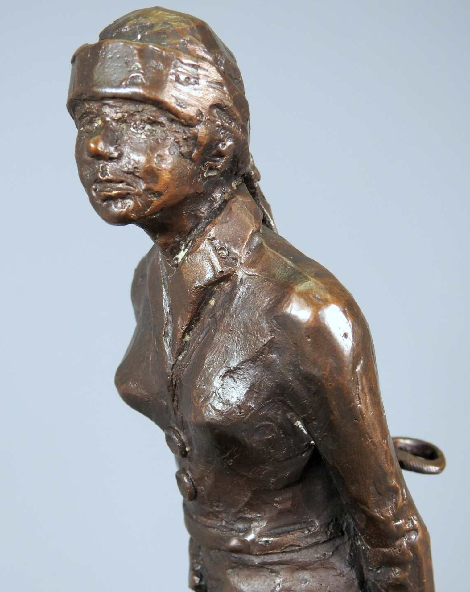 Ingo Koblischek, 1933 Böhmen/Mähren - 2020 Friedrichshafen Bronze, braun patiniert. - Bild 12 aus 13