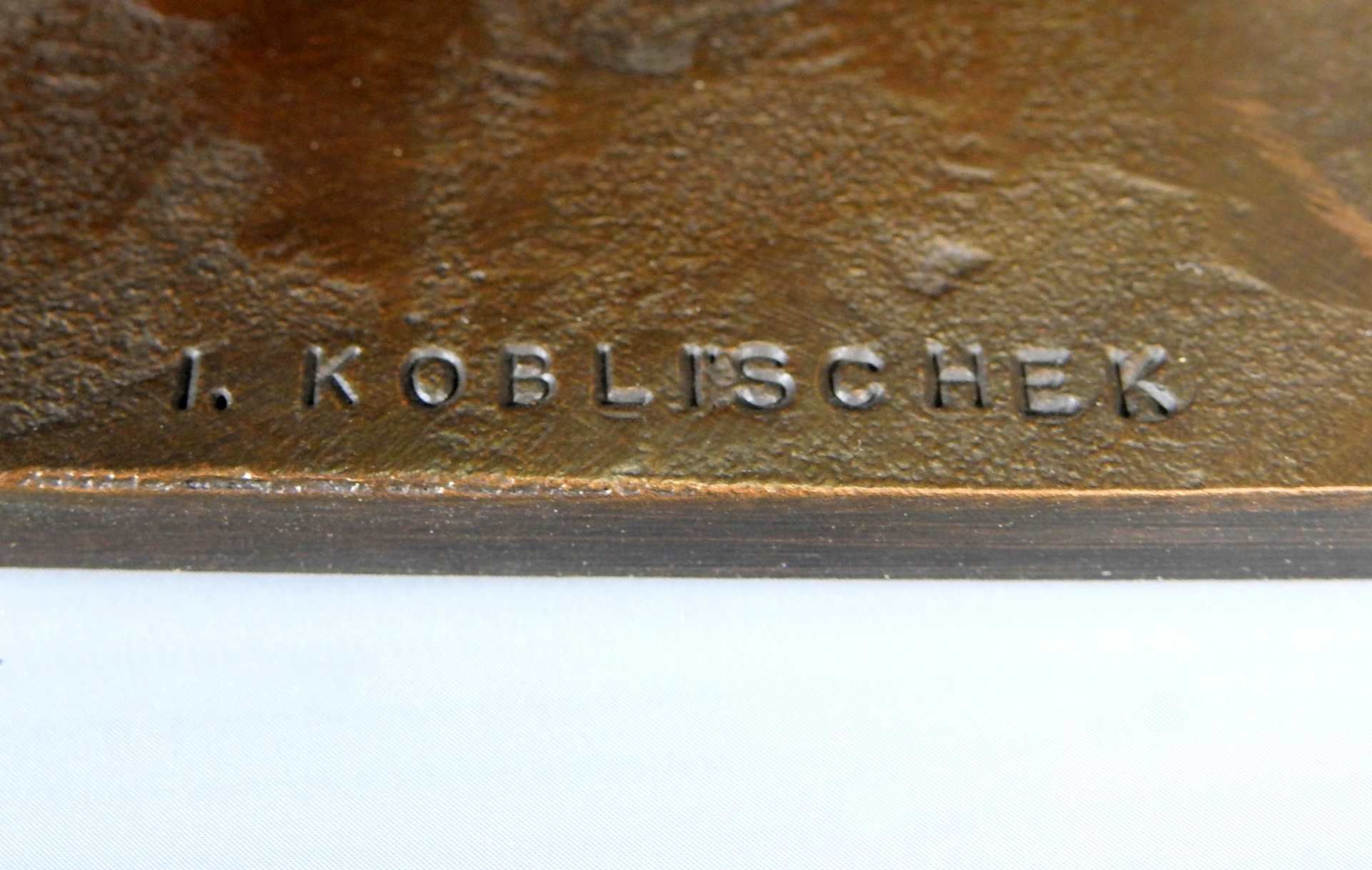 Ingo Koblischek, 1933 Böhmen/Mähren - 2020 Friedrichshafen Bronze, braun patiniert. - Bild 9 aus 13