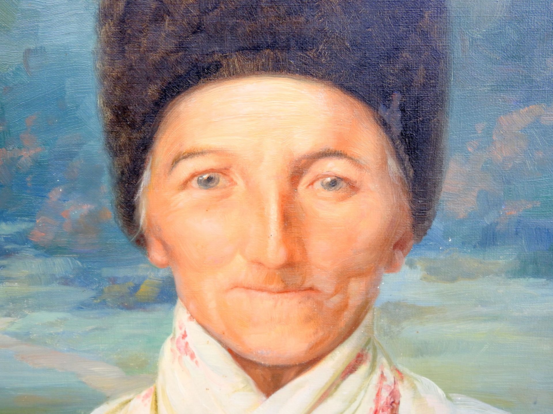 Paul Wagner, 1864 – tätig in Bayern Öl/Leinwand. Zwei Portraits als Gegenstücke, - Image 9 of 9