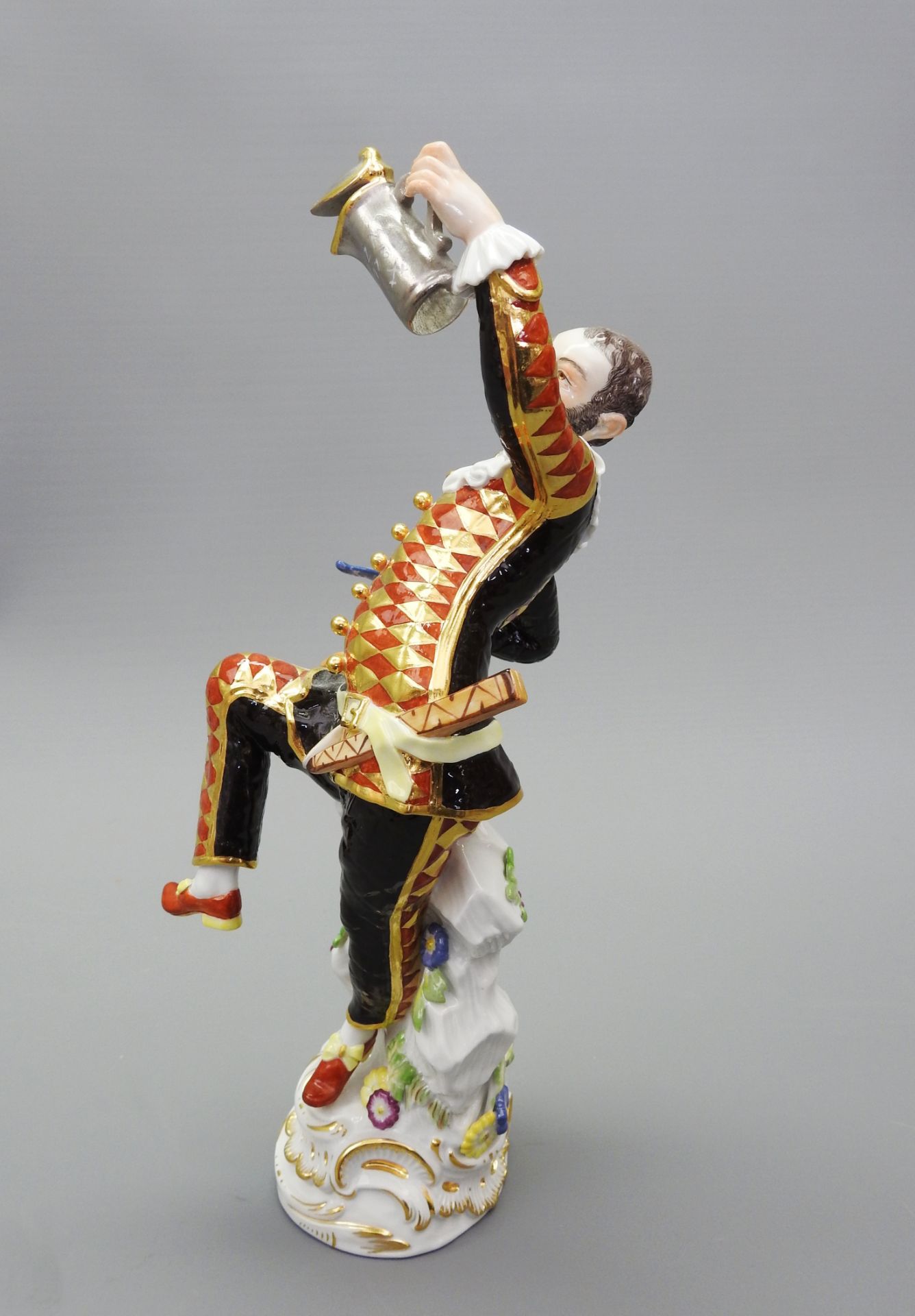 Meissen, Harlekin mit Deckelkanne - Image 3 of 9