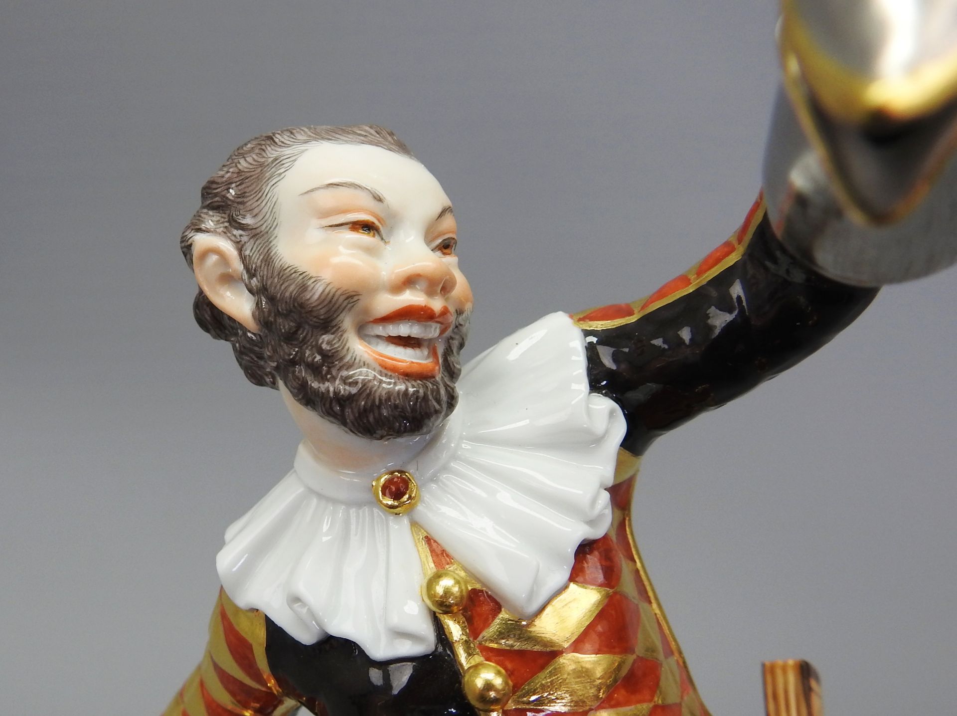 Meissen, Harlekin mit Deckelkanne - Image 7 of 9